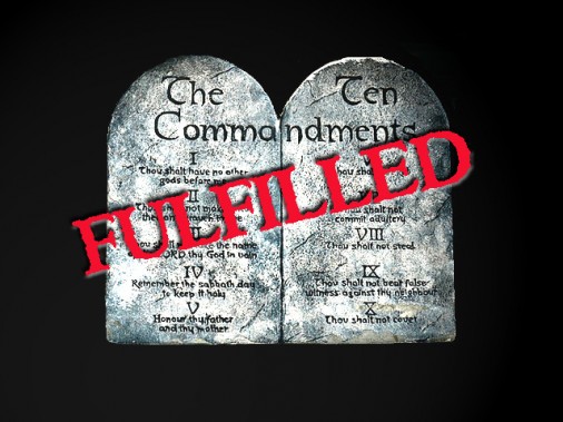 Jesus the complete law fulfillment