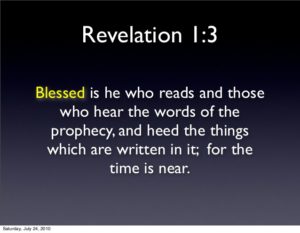 The Book of Revelation – Blessing For Reading and Hearing It ...